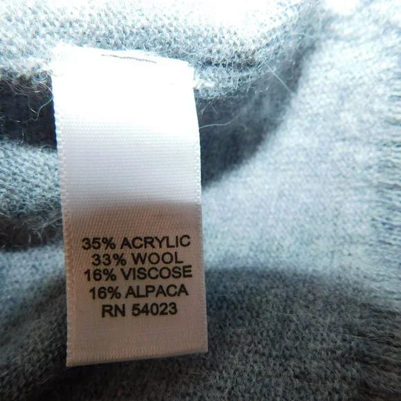 Banana Republic Button Up Sweater Made Of Italian Yarn Wool Alpaca Blend Size S - Picture 12 of 13